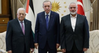 Üçlü görüşme basına kapalı yapıldı