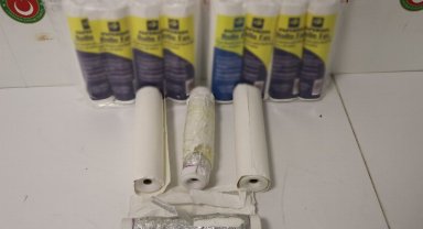 Yazarkasa kağıdı içinden uyuşturucu çıktı!