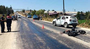 Bilecik'te trafik kazası: 1 yaralı