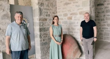 Müze Keşan'a Edirneli gazetecilerden ziyaret