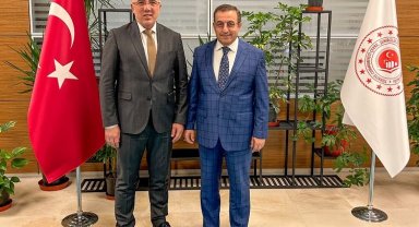Çevre Bakan yardımcısından Mehmet Savran'a ziyaret