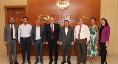 Kayseri Valisi'nden çifte ziyaret