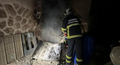 Mardin İtfaiyesi 9 ayda fazla mesai yaptı