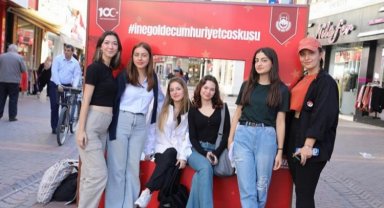 Bursa İnegöl'de Cumhuriyet ölümsüzleştirildi