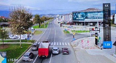 Düzce'de drone destekli uygulama