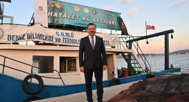 Hayalet ağların yüzde 75'ini Balıkesir Büyükşehir temizledi