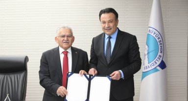 Kayseri Büyükşehir'le il milli eğitimden iş birliği protokolü
