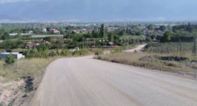 Bursa Gürsu'da bu mahallenin tek derdi yol!