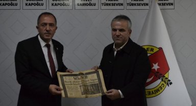 Düzce MHP İl Başkanı'nı duygulandıran hediye