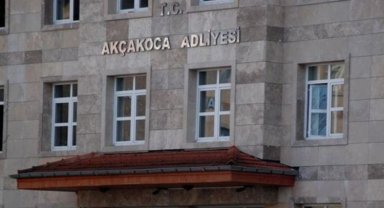 Düzce'de adliye çıkışı kaçmaya çalıştı.. Ayağından vuruldu!