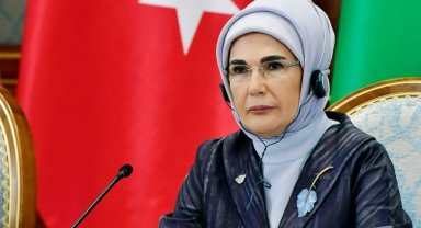 Emine Erdoğan'dan dünyaya çağrı... 'Filistin için tek yürek' toplantısı