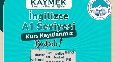 KAYMEK İngilizce kursları başlattı