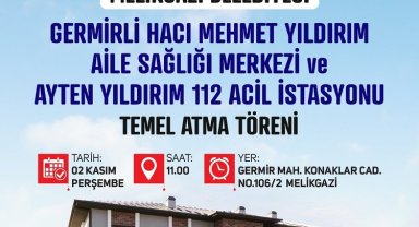 Kayseri Melikgazi'den Germir'ye aile sağlık merkezi