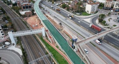 Kocaeli'de tramvay hattı durağına 78 araçlık otopark