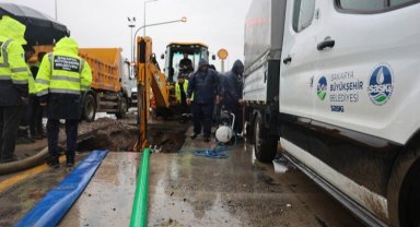 Sakarya Büyükşehir'den Ferizli içme suyu hattı seferberliği