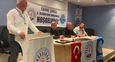 TÜM-BEL-SEN Edirne Bedri Kara'ya emanet