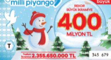 Yılbaşı özel çekilişinde büyük ikramiye belli oldu