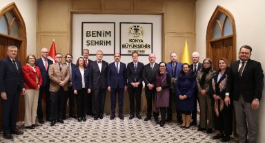 AB Büyükelçilerinden UCLG Başkanı Altay'a ziyaret