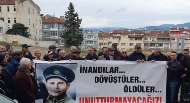 Devrim şehidi Kubilay Bursa'da unutulmadı