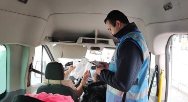 Diyarbakır zabıta ekiplerinden okul servis araçları denetimi