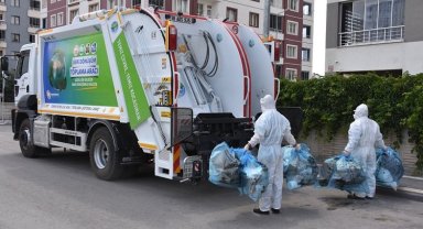 Kayseri Kocasinan'da geri dönüşüm ağaçları kurtardı