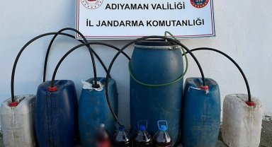 Yasa dışı içkiye jandarma darbesi