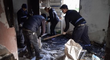 Bodrum'da yangın mağdurlarına hızlı destek