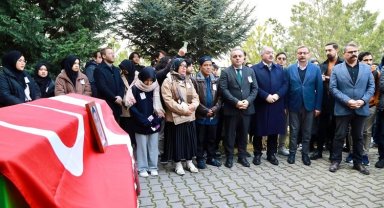 Endonezyalı ERÜ öğrencisi son yolculuğuna uğurlandı