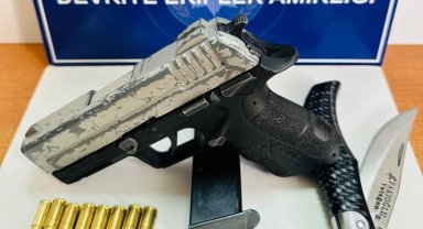 Keşan'da iki ruhsatsız silah yakalandı