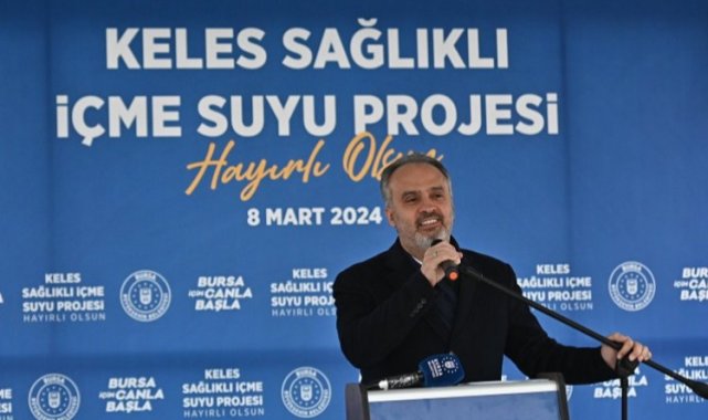 Keles'te tankerle su taşıma dönemi tarih oldu