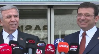 İmamoğlu ve Yavaş’tan Birlik Mesajı