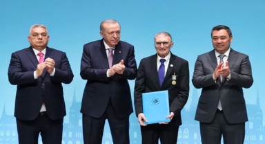 Aziz Sancar’a Türk Dünyası’ndan Ali Şir Nevai Ödülü