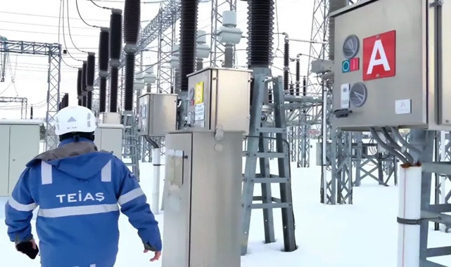 Enerji ekipleri zorlu kış şartlarında 7/24 sahada