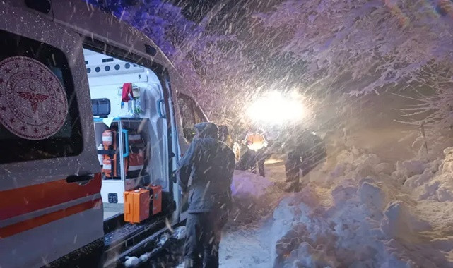 Malatya’da kar esareti sona erdi: Mahsur kalanlar kurtarıldı