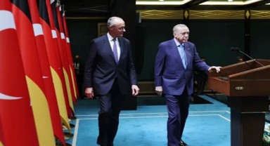 Erdoğan ile Merz İran’daki Gerginliği Görüştü