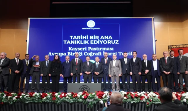 Kayseri pastırmasının coğrafi işareti tarihi bir kazanım