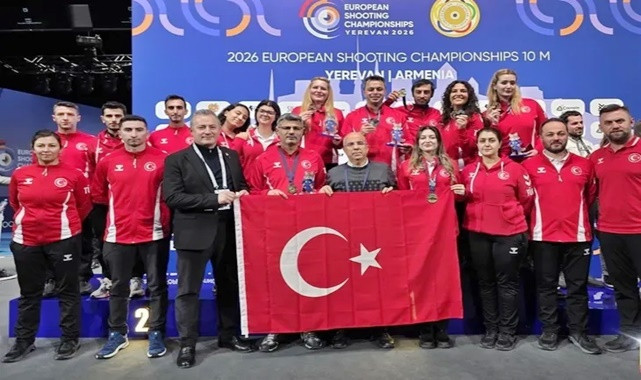 Türk Milli Tabanca Takımı Avrupa’dan 3 madalya ile döndü