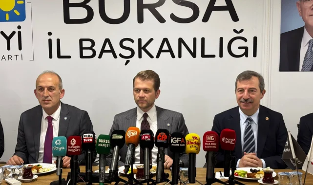 İYİ Parti Bursa'dan ekonomiye 'Özel' eleştiri