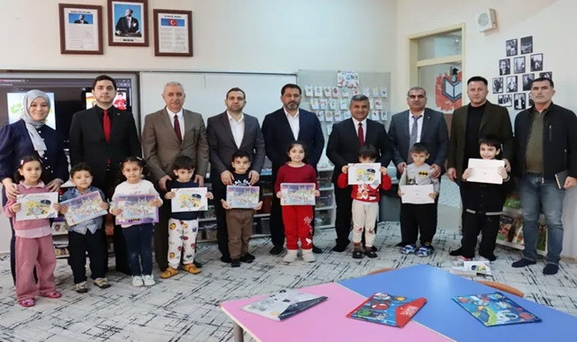 Şanlıurfa’da öğrencilere kitap desteği