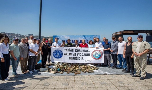 Gemlik’te deniz dibinden çıkanlar şaşırttı