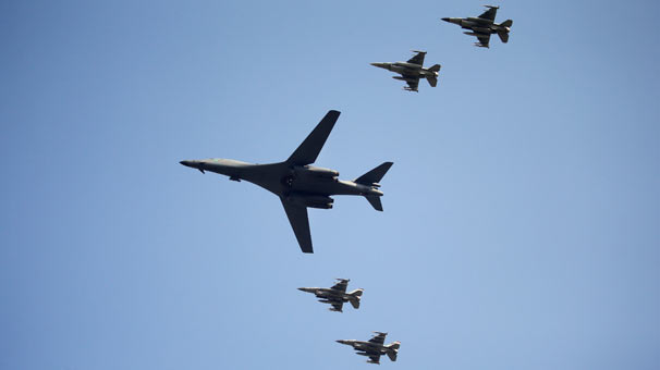 ABD'den Kuzey Kore'ye B-1 Lancer'lı cevap