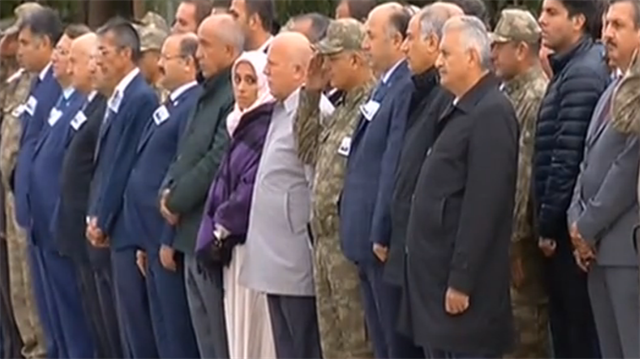 Başbakan Yıldırım Şehitlerin Cenaze Törenine Katıldı