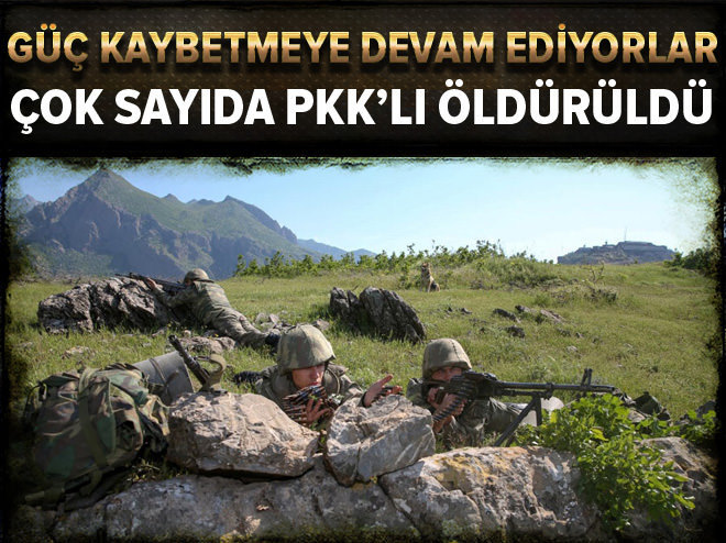 Genelkurmaydan Açıklama: 20 Terörist Etkisiz Hale Getirildi