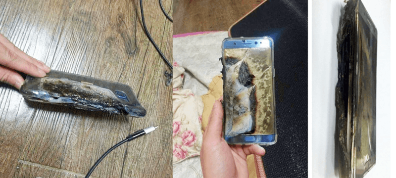 Note 7 bu defa "kontrollü" bir biçimde yandı!