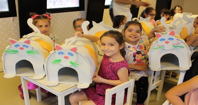 İzmir’de 4-12 yaş grubu minikler için Kedi Evi Yapım Atölyesi düzenlenecek