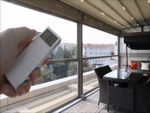 Uzaktan Kumandalı Cam Balkon Sistemleri