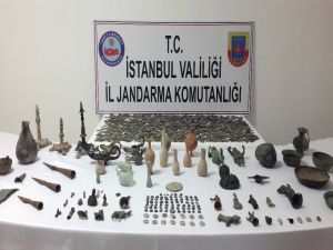 Paha Biçilemez Tarihi Eserleri Satmaya Çalışırken Yakalandılar