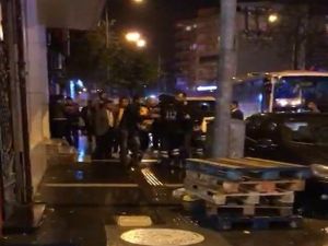 Vakaya Giden Ambulansın Yolu Kesildi