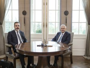 Yıldırım Org. Akar Ve Hakan Fidan’ı Kabul Etti