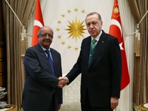 Erdoğan, Cezayir Dışişleri Bakanı’nı Kabul Etti